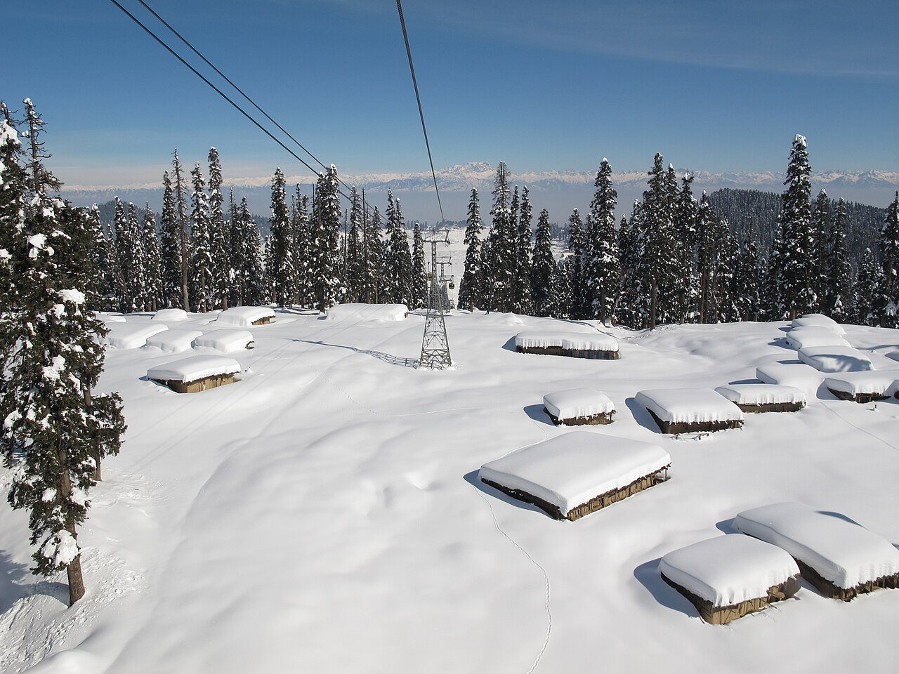 Gulmarg Gondola Ride in Kashmir